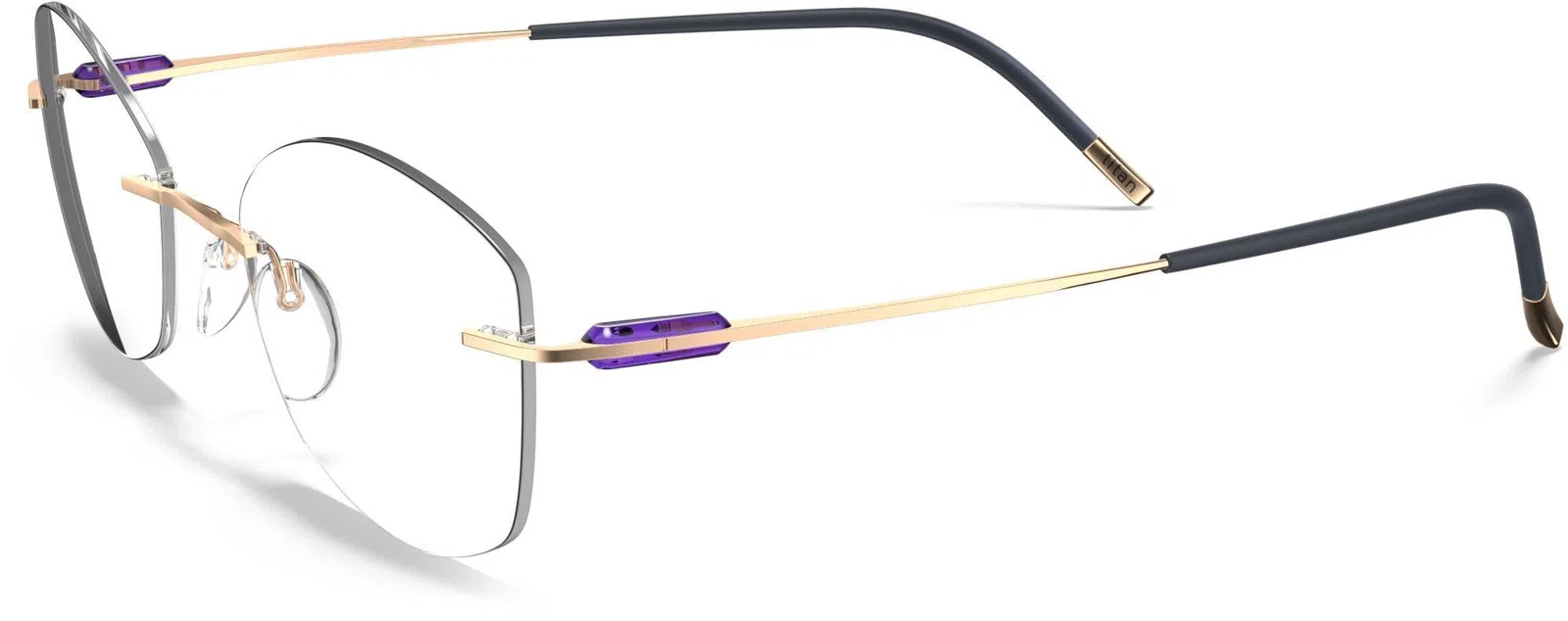 Silhouette Purist Chassis Rimless 5561 Eyeglasses - view 20